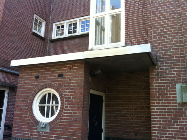 zinkwerk rond plat dak